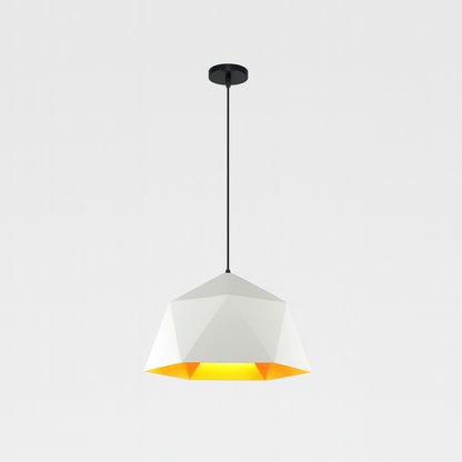 Metal Diamond Pendant Light for Modern Interior Spaces | Kintora