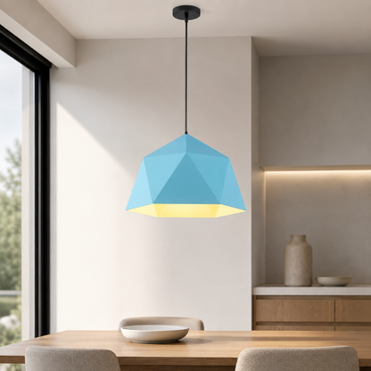 Metal Diamond Pendant Light for Modern Interior Spaces | Kintora