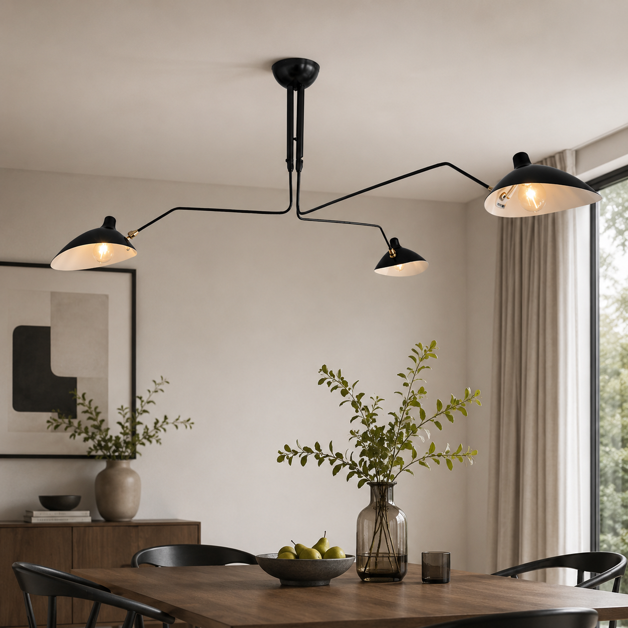 Metal Duckbill Pendant Light Modern Ceiling Lighting | Xavrion