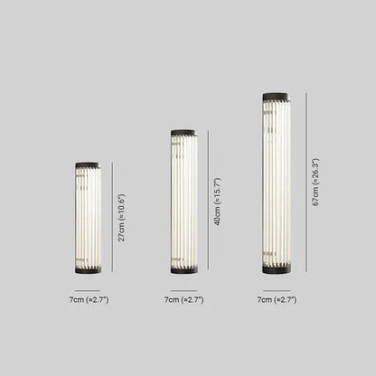 Metal Glass Outdoor Wall Light Warm Scandinavian | Lumaro