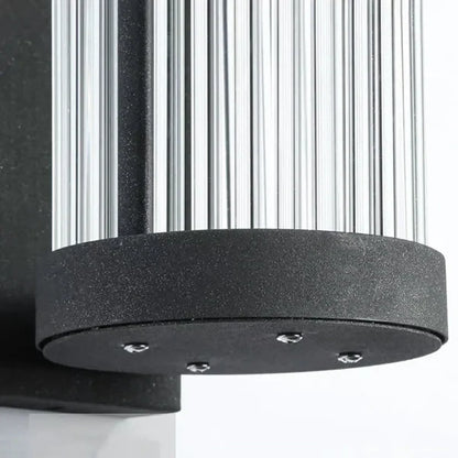 Metal Glass Outdoor Wall Light Warm Scandinavian | Lumaro
