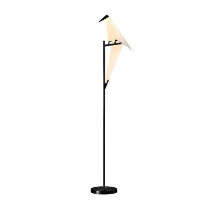 Metal LED Bird Shape Floor Lamp for Modern Interiors | Serelux