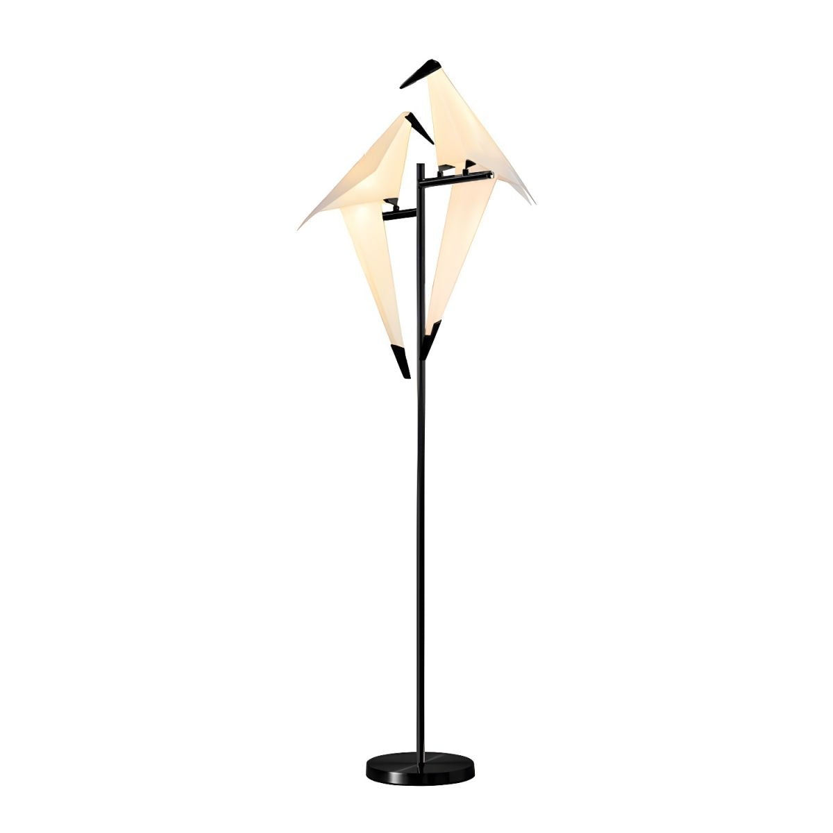 Metal LED Bird Shape Floor Lamp for Modern Interiors | Serelux