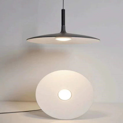 Metal LED Saucer Pendant Light Modern Interior Design | Kyvera