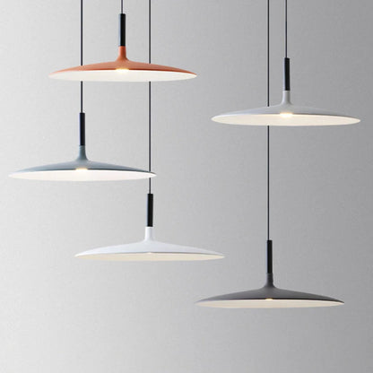 Metal LED Saucer Pendant Light Modern Interior Design | Kyvera