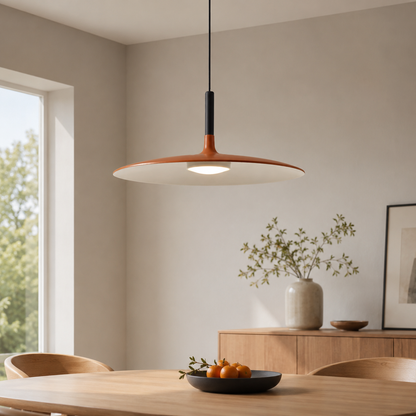 Metal LED Saucer Pendant Light Modern Interior Design | Kyvera
