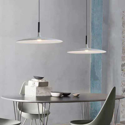 Metal LED Saucer Pendant Light Modern Interior Design | Kyvera