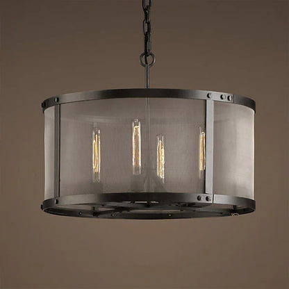 Metal Mesh Dining Pendant Light Traditional Suspension | Xandero