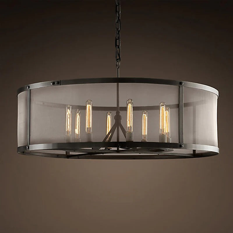 Metal Mesh Dining Pendant Light Traditional Suspension | Xandero