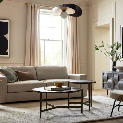 Mid Century Metal Glass Pendant Light for Modern Spaces | Zymera