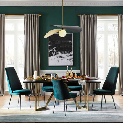 Mid Century Metal Glass Pendant Light for Modern Spaces | Zymera