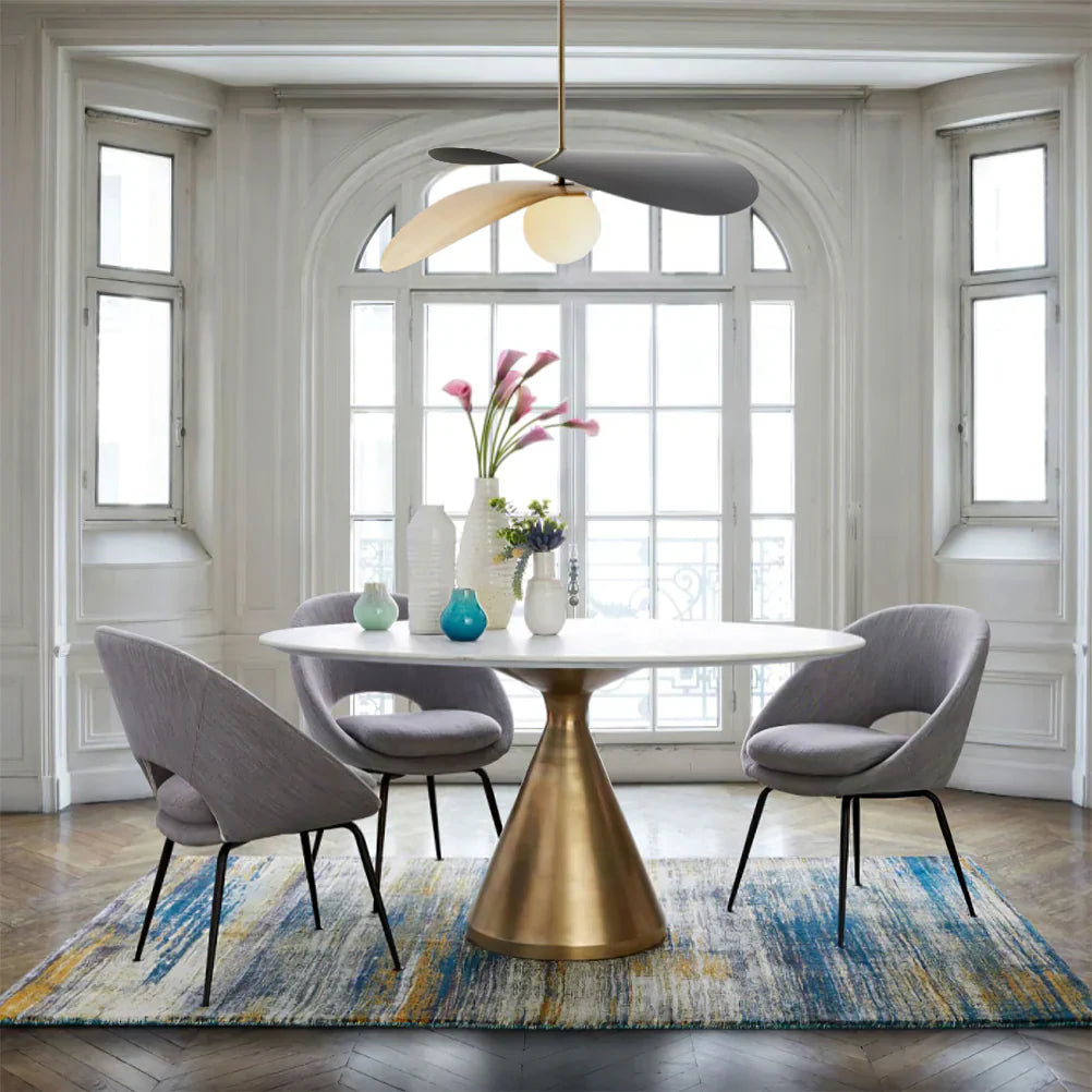 Mid Century Metal Glass Pendant Light for Modern Spaces | Zymera