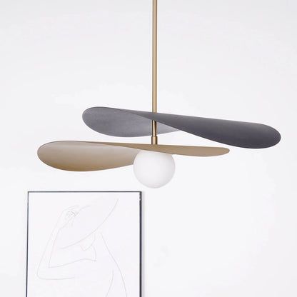 Mid Century Metal Glass Pendant Light for Modern Spaces | Zymera