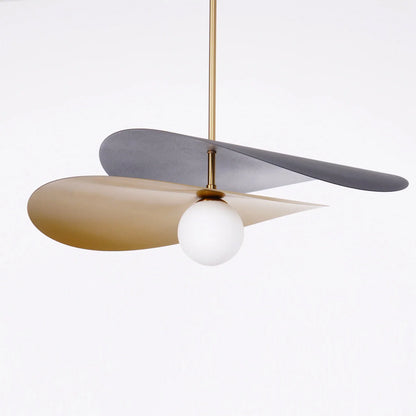 Mid Century Metal Glass Pendant Light for Modern Spaces | Zymera