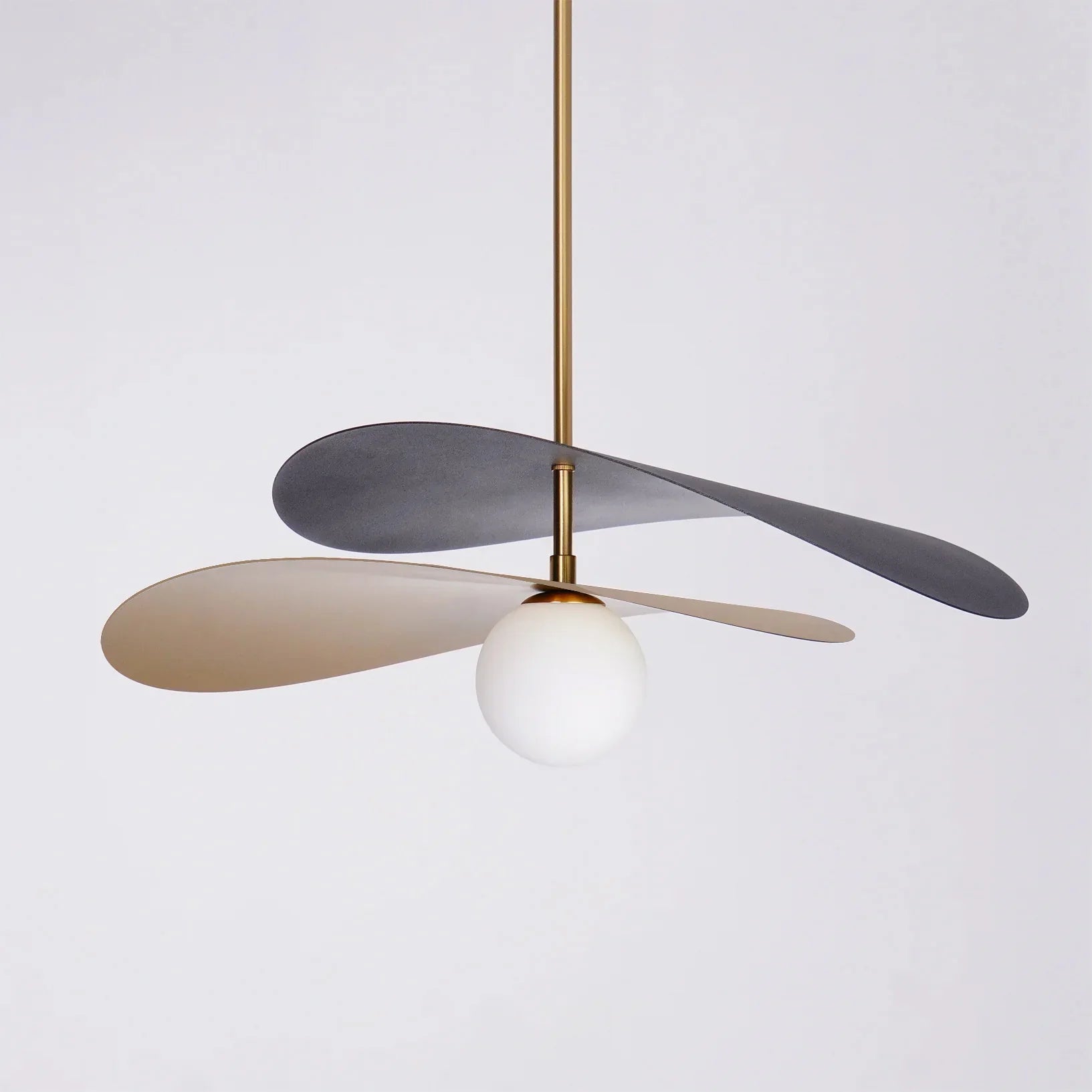 Mid Century Metal Glass Pendant Light for Modern Spaces | Zymera