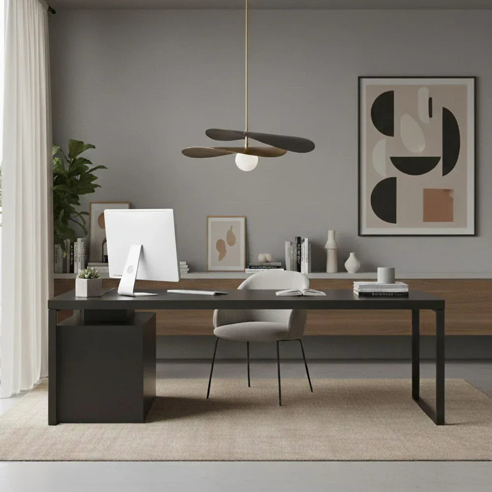 Mid Century Metal Glass Pendant Light for Modern Spaces | Zymera
