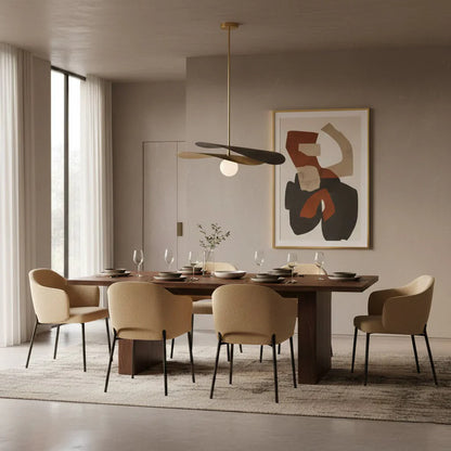 Mid Century Metal Glass Pendant Light for Modern Spaces | Zymera