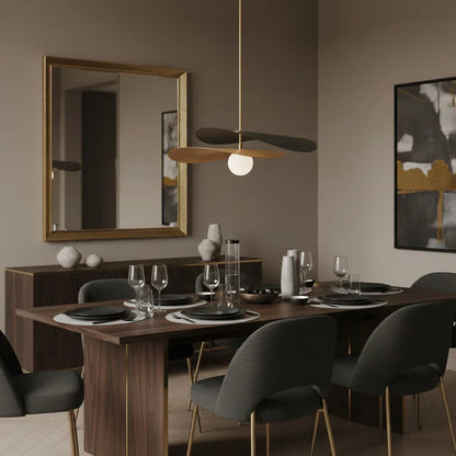Mid Century Metal Glass Pendant Light for Modern Spaces | Zymera