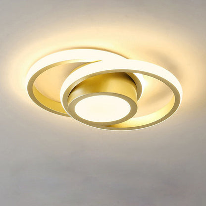 Minimalist Double Ring LED Ceiling Light | Sarqen