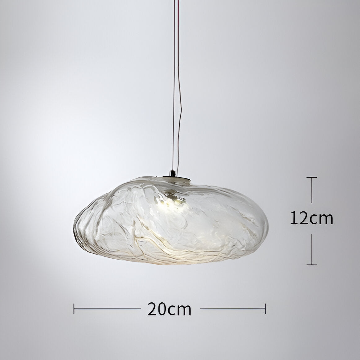Minimalist Fiberglass Cloud Pendant Light for Nordic Spaces | Tarynox