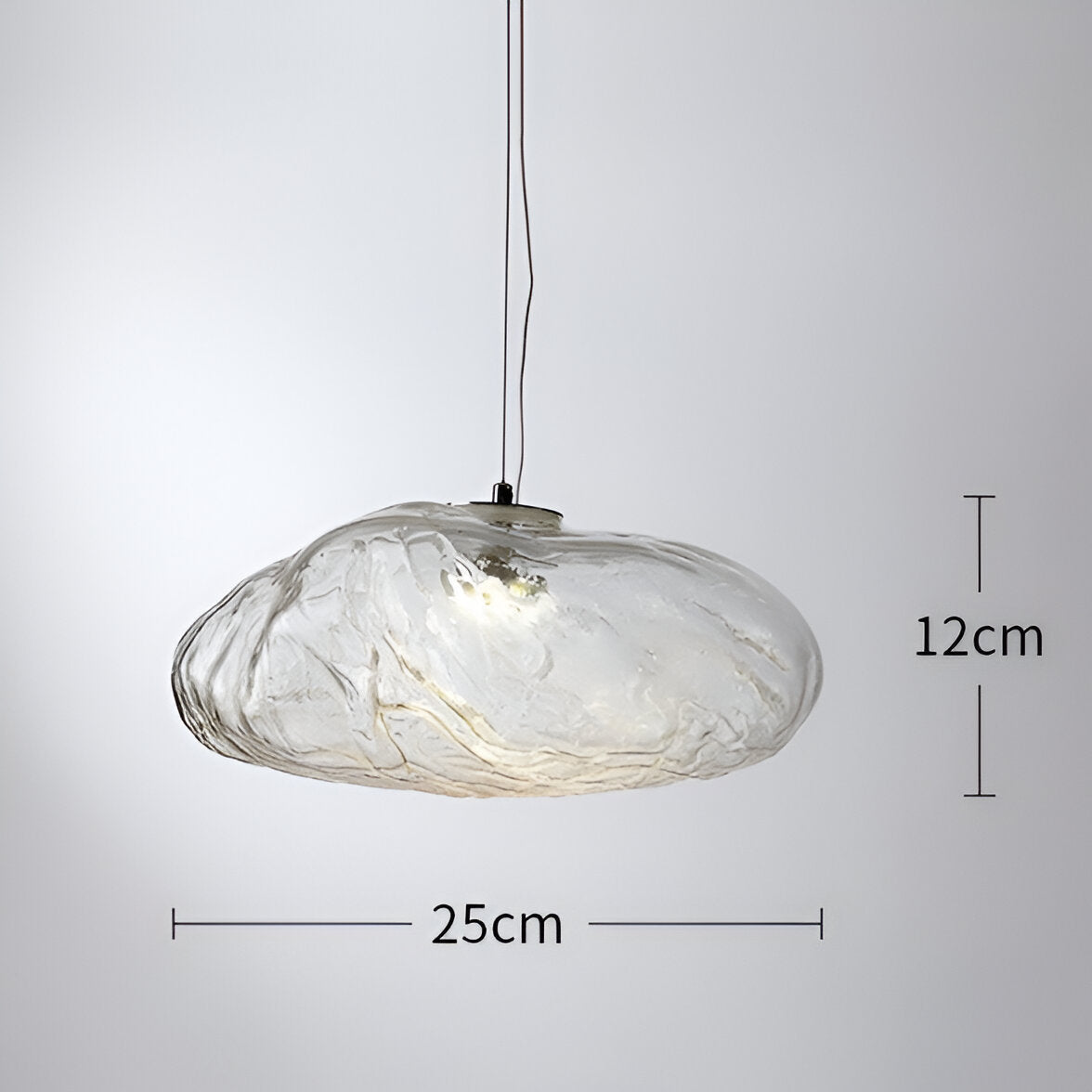 Minimalist Fiberglass Cloud Pendant Light for Nordic Spaces | Tarynox