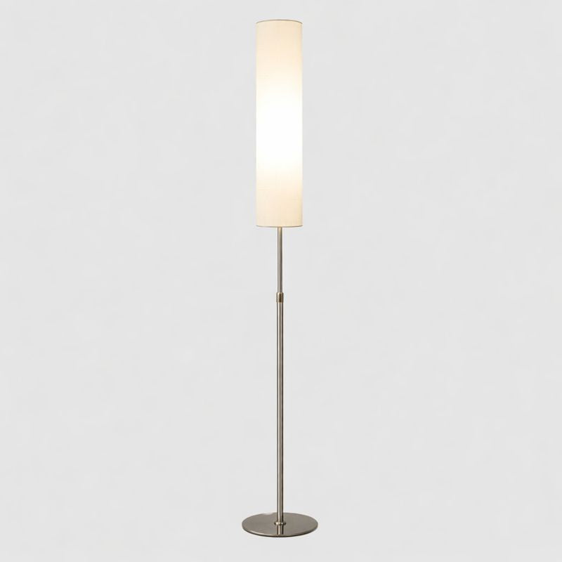 Minimalist Floor Lamp With Fabric Shade Reading Light | Mirelva