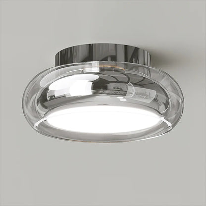Minimalist Glass Ceiling Light for Modern Interiors | Glanor