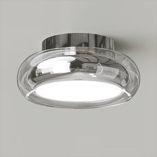 Minimalist Glass Ceiling Light for Modern Interiors | Glanor