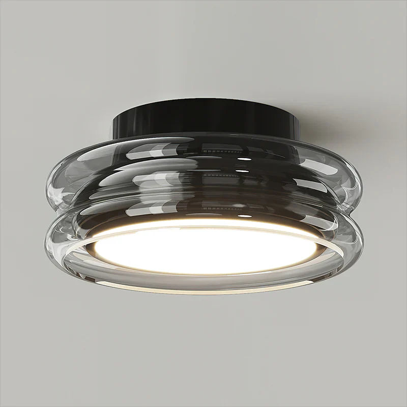 Minimalist Glass Ceiling Light for Modern Interiors | Glanor
