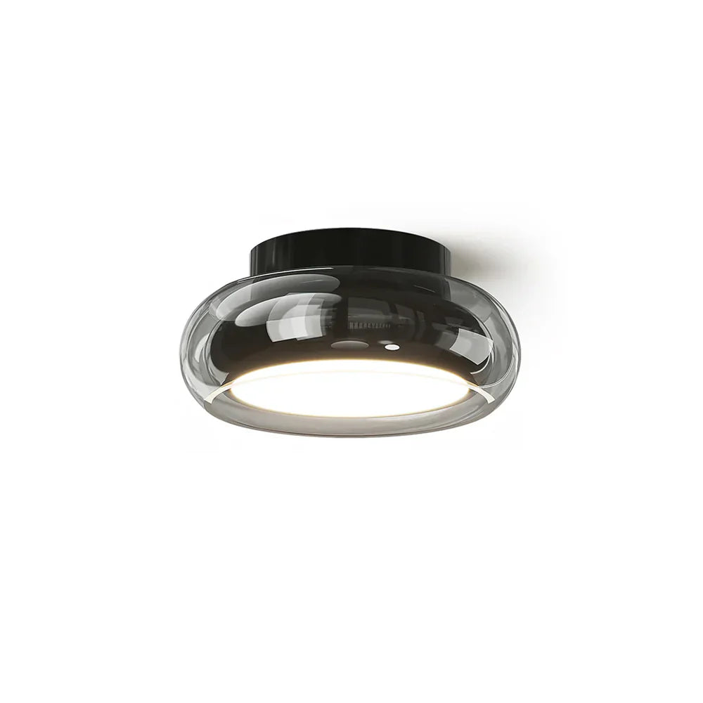 Minimalist Glass Ceiling Light for Modern Interiors | Glanor