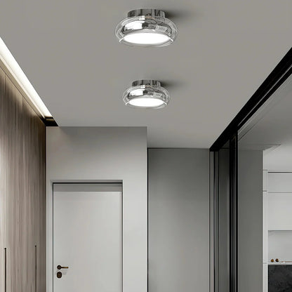 Minimalist Glass Ceiling Light for Modern Interiors | Glanor