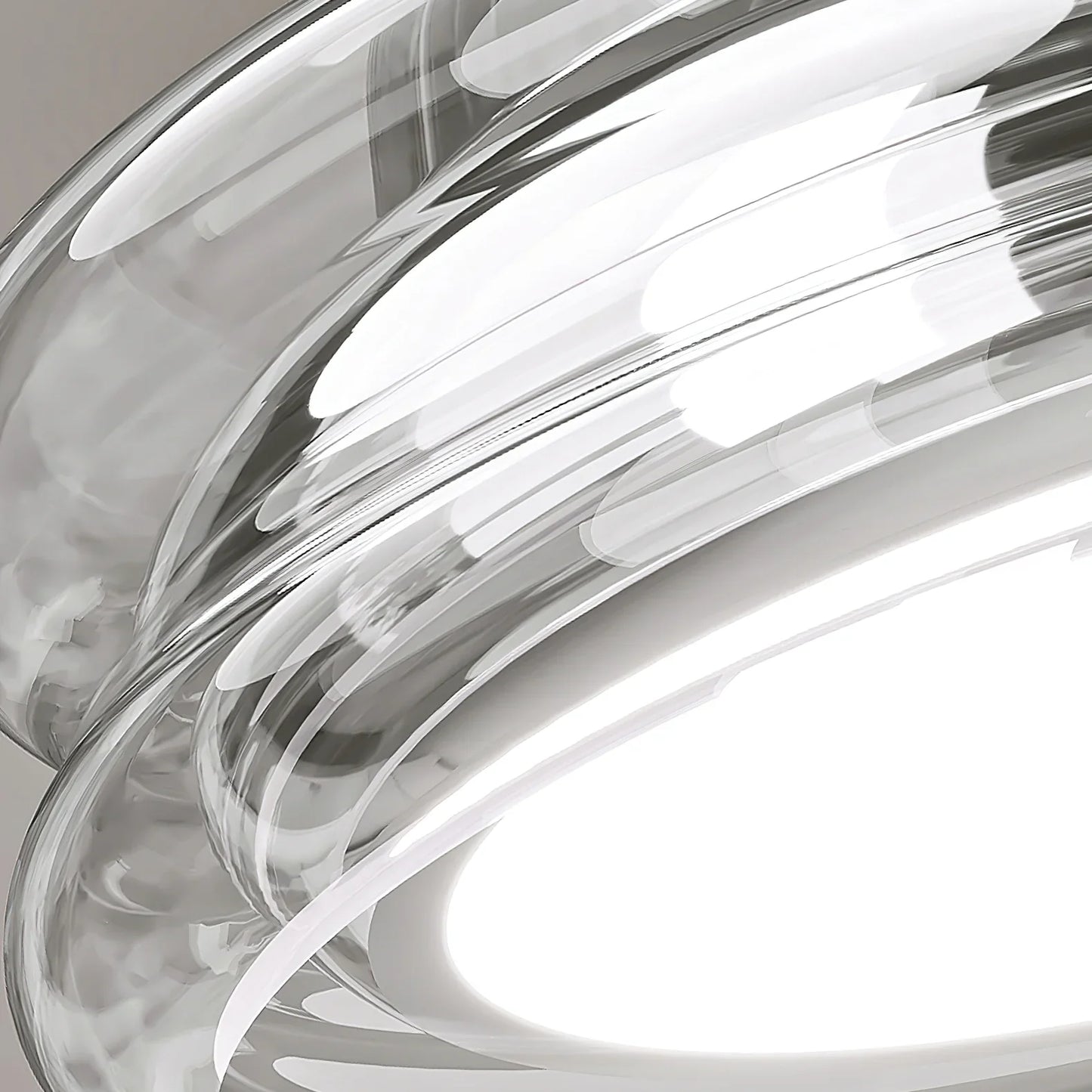 Minimalist Glass Ceiling Light for Modern Interiors | Glanor