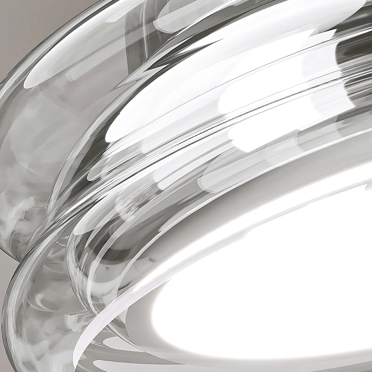 Minimalist Glass Ceiling Light for Modern Interiors | Glanor