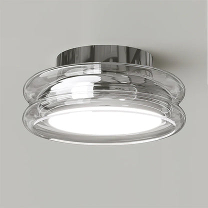 Minimalist Glass Ceiling Light for Modern Interiors | Glanor