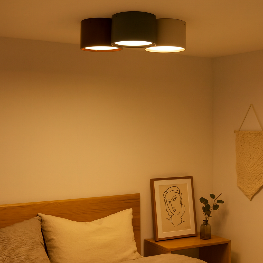 Minimalist LED Metal Ceiling Light for Indoor Interiors | Lumecor