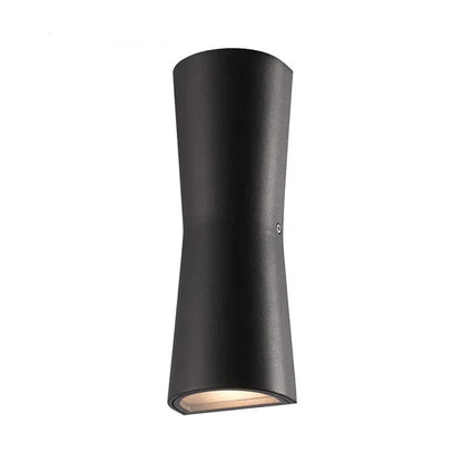 Minimalist Metal Torch Outdoor Wall Light Fixture | Sconira