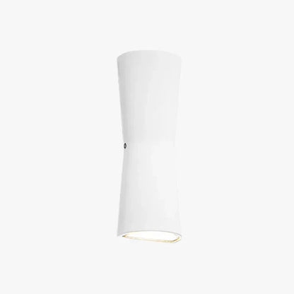 Minimalist Metal Torch Outdoor Wall Light Fixture | Sconira
