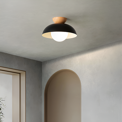 Minimalist Nordic Iron Shade Ceiling Light Fixture | Tavrix