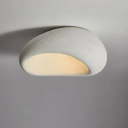 Minimalist Nordic Resin Ceiling Light Wabi Style | Luviora