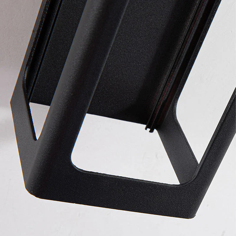 Minimalist Outdoor Metal LED Wall Light Fixture | Kevrion