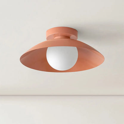 Minimalist Round Metal Ceiling Light Fixture | Bravonix