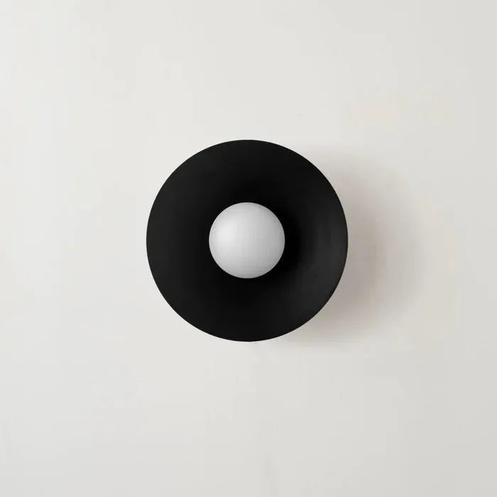 Minimalist Round Metal Ceiling Light Fixture | Bravonix