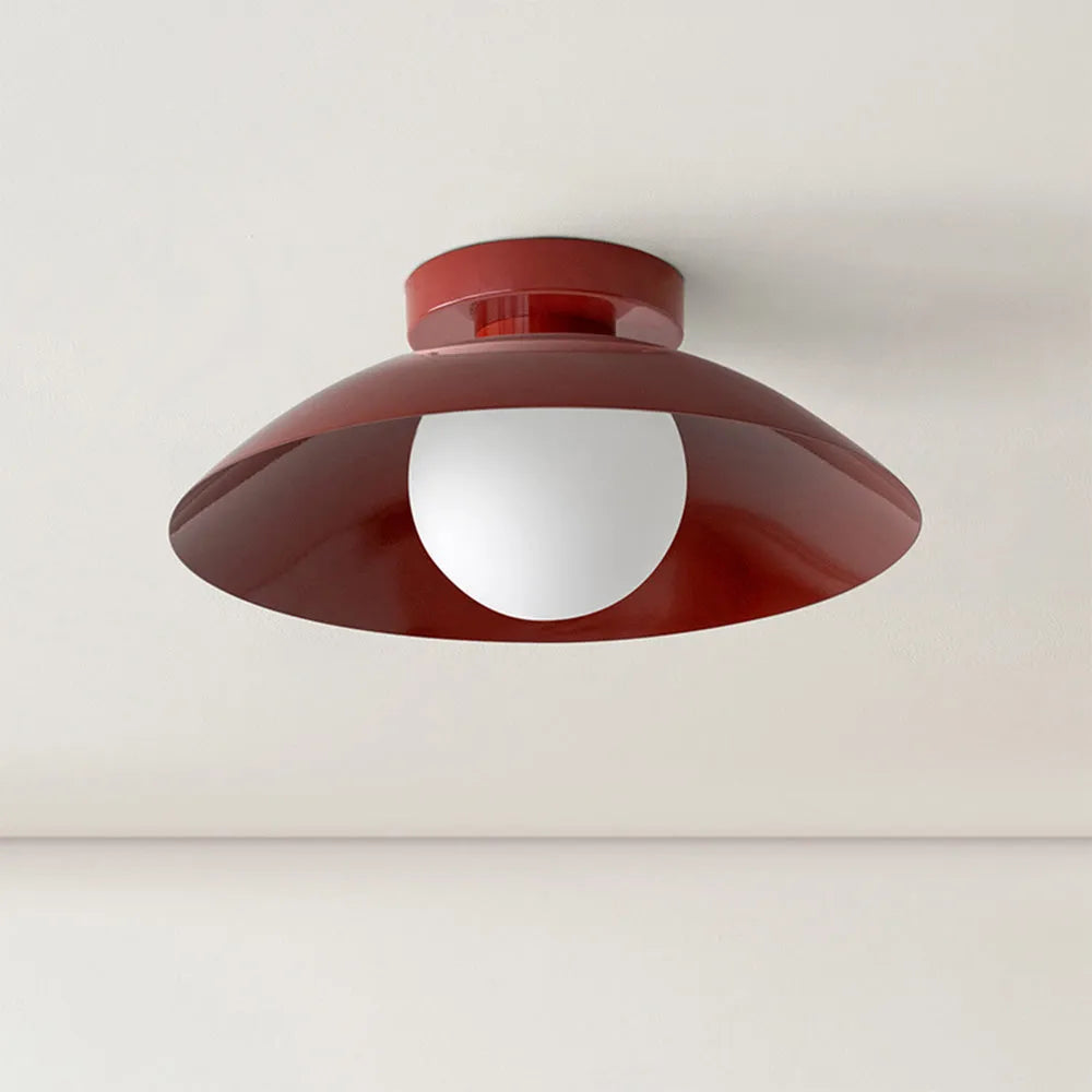 Minimalist Round Metal Ceiling Light Fixture | Bravonix