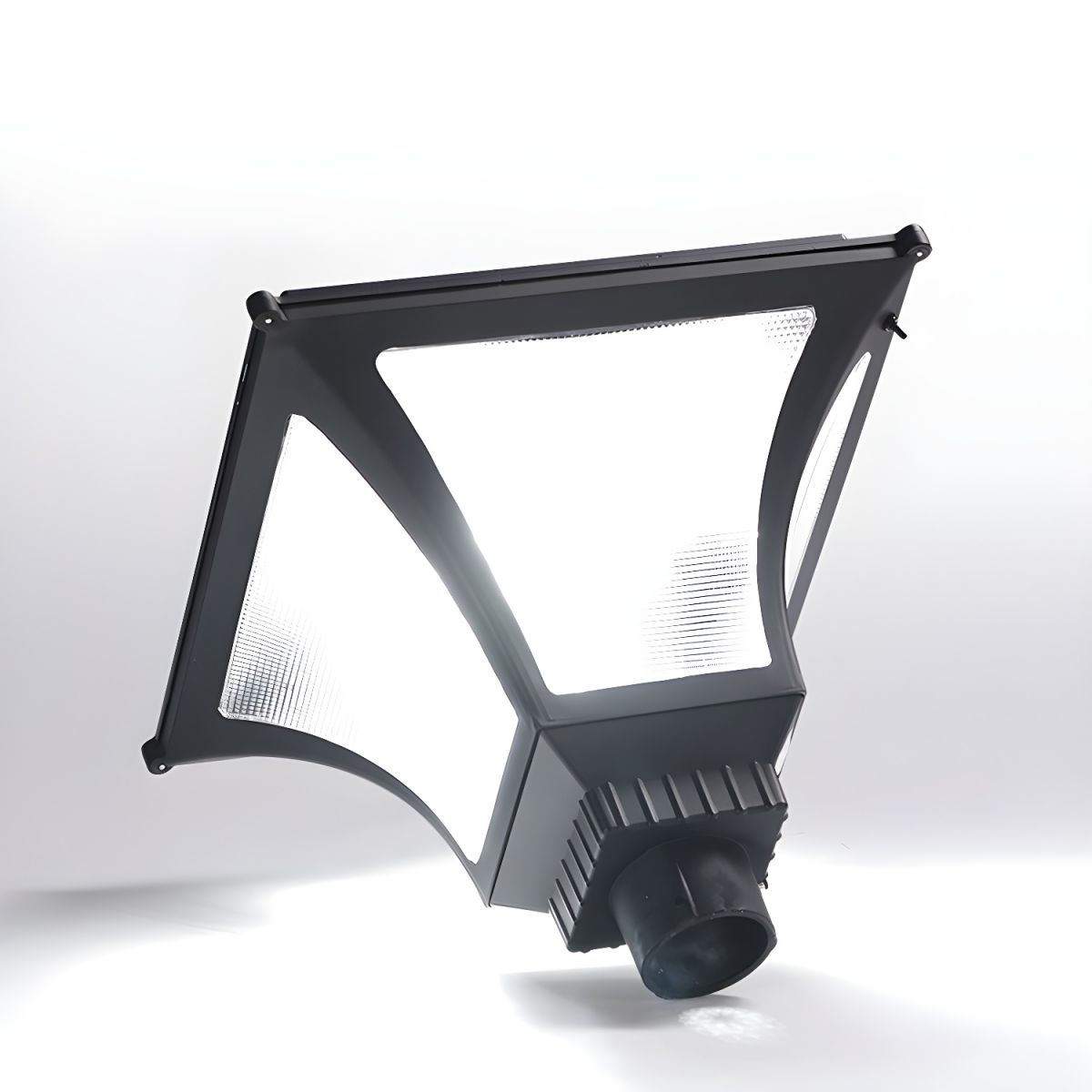 Minimalist Solar LED Aluminium Outdoor Post Lantern | Lumosta