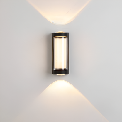 Minimalist Waterproof Acrylic Outdoor Wall Light | Solvian