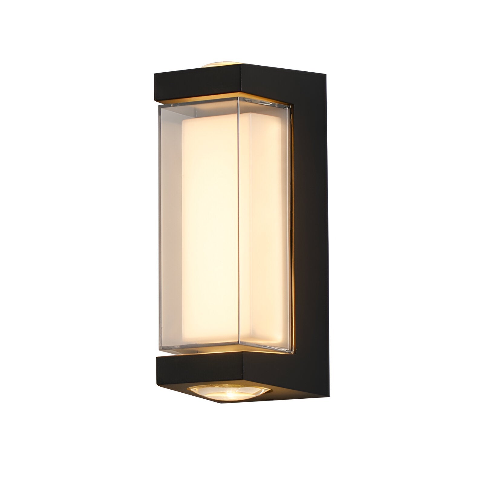 Minimalist Waterproof Acrylic Outdoor Wall Light | Solvian