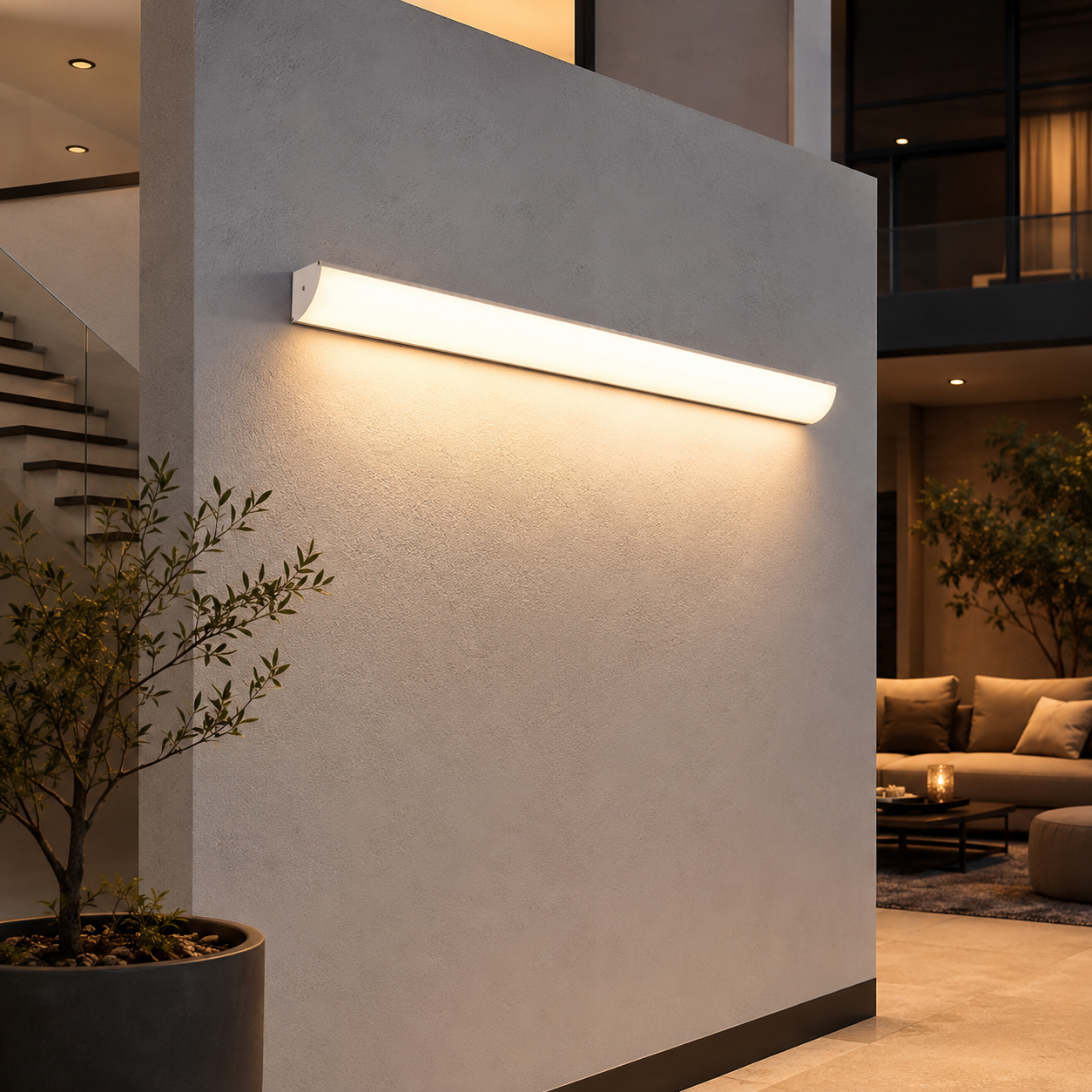 Minimalist Waterproof LED Outdoor Wall Fixture | Wallumi