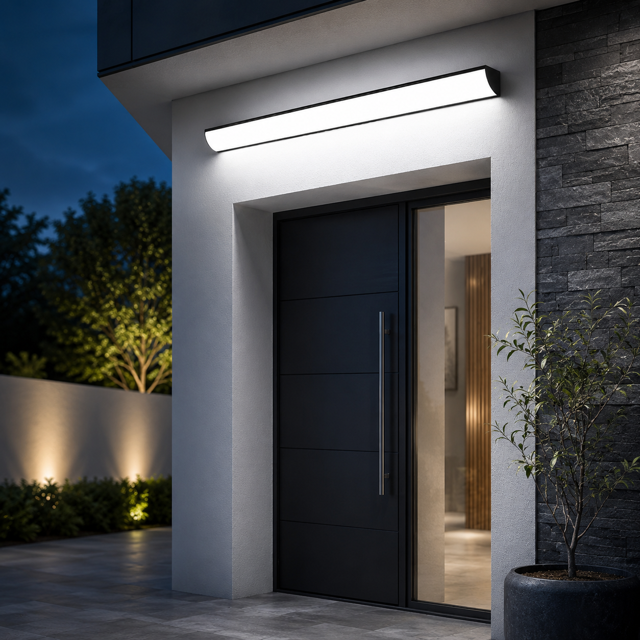 Minimalist Waterproof LED Outdoor Wall Fixture | Wallumi
