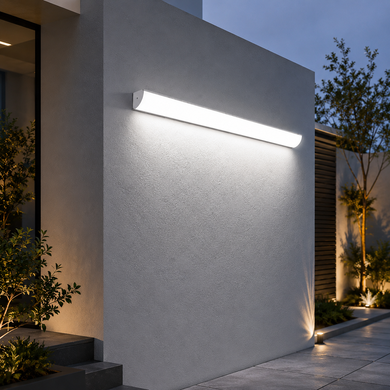 Minimalist Waterproof LED Outdoor Wall Fixture | Wallumi