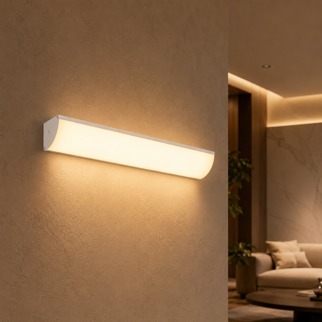 Minimalist Waterproof LED Outdoor Wall Fixture | Wallumi
